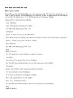 Anh Ngữ sinh động - Phần 6 potx