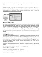 Microsoft WSH and VBScript Programming for the Absolute Beginner Part 10 ppsx