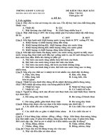 Đề HK II - Lí 6(mới)