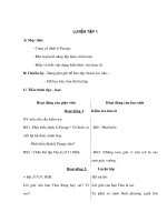 Hình học 11 - LUYỆN TẬP 1 pdf