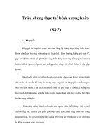 Triệu chứng thực thể bệnh xương khớp (Kỳ 3) pps