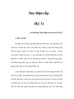 Suy thận cấp (Kỳ 1) pdf