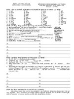 ĐỀ THI HSG THAM KHẢO 8 LẦN 6