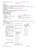 Tiết 91. LUYỆN TẬP