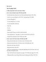 cấu trúc đề thi tốt nghiệp THPT-DHCD  môn Lịch sử 2010