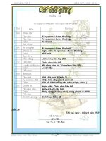 Giáo án lớp 2 Tuần 30