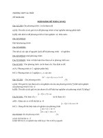 NH đề và đáp án 10