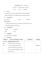 Giáo án Anh văn lớp 11 - Unit 12 - Period 99 ppt