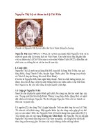 Nguyễn Thị Lộ và thảm án Lệ Chi Viên