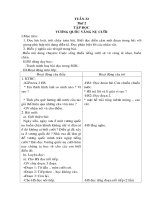 GIÁO ÁN LỚP 4 TUẦN 32 (CKTKN)