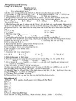 Để kiểm tra Vật lý 7