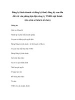 Đăng ký kinh doanh và đăng ký thuế, đăng ký con dấu đối với văn phòng đại diện công ty TNHH một thành viên (chủ sở hữu là tổ chức) pot