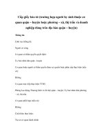 Cấp giấy báo tử (trường hợp người hy sinh thuộc cơ quan quận – huyện hoặc phường – xã, thị trấn và doanh nghiệp đóng trên địa bàn quận – huyện) pps