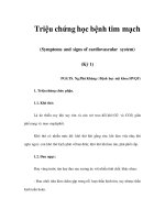 Triệu chứng học bệnh tim mạch (Kỳ 1) pdf