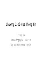 Giao tiếp người máy - Chương 6: Đồ họa thông tin potx