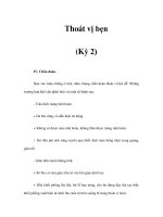 Thoát vị bẹn (Kỳ 2) doc