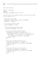 Microsoft WSH and VBScript Programming for the Absolute Beginner Part 22 potx