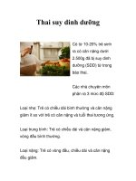 Thai suy dinh dưỡng pot