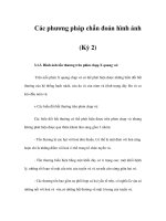 Các phương pháp chẩn đoán hình ảnh (Kỳ 2) ppt