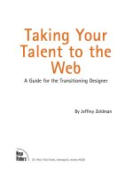 Taking Your Talent to the Web- P1 pptx