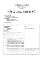 Thiết Kế Bài Giảng Toán 2 CKTKN Tuần 19