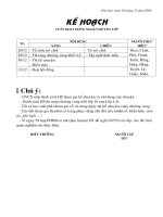 kh hoat dong ngoai gio len lop