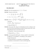 Đề KSHS Giỏi 9. Đại Lộc