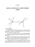 đồ án: thiết kế lưới điện khu vực 3, chương 7 docx