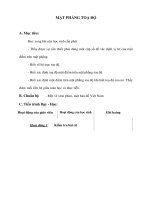 Đại số 11 - MẶT PHẲNG TOẠ ĐỘ pps