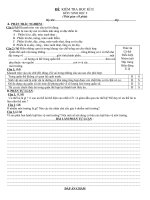 kiẻmta sinh9 kì 2 có đáp án 09-10