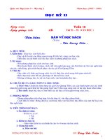 ga ngữ văn 9 (hk ii)_3 cột. khung bài soạn chuẩn của bộ