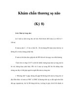 Khám chấn thương sọ não (Kỳ 8) pps