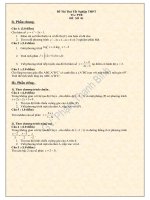 Đề Thi Thử TN-THPT 2010