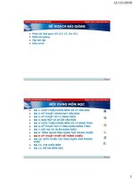 Bài 9: KỸ THUẬT THIẾT KẾ TRÌNH CHIẾU doc