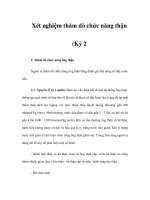 Xét nghiệm thăm dò chức năng thận (Kỳ 2) pot