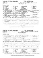 15 minutes for Grade 11 second time term II