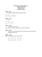 Thi HSG lớp 2 (2003-2004)-đề 1