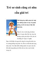 Trẻ sơ sinh cũng có nhu cầu giải trí pps