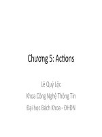 Giao tiếp người máy - Chương 5: Actions ppt