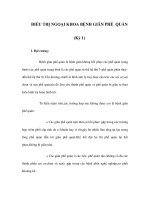 ĐIỀU TRỊ NGOẠI KHOA BỆNH GIÃN PHẾ QUẢN (Kỳ 1) pot