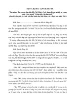 Bài khai mạc học tập gương Hồ Chí Minh chủ đề năm 2010