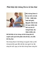 Phát hiện hội chứng Down từ bào thai pps