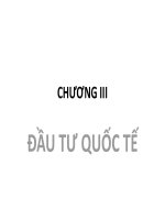 tài liệu về đầu tư quốc tế