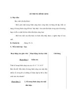 Đại số 11 - SỐ TRUNG BÌNH CỘNG pot