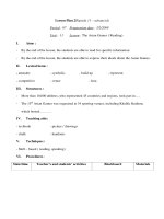 Giáo án Anh văn lớp 11 - Unit 11 - Period 87 pdf