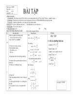 BÀI TẬP LƯỢNG GIÁC 11 potx