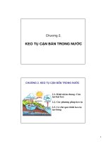Cấp thoát nước - Chương 2 ppt