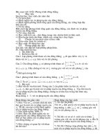 tiet 30. phuong trinh duong thang