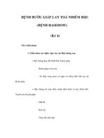 BỆNH BƯỚU GIÁP LAN TOẢ NHIỄM ĐỘC (BỆNH BASEDOW) (Kỳ 4) ppt