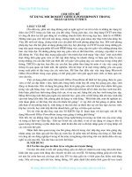 Ung dung Power Point trong soan giang giao an dien tu o tr­uong pho thong